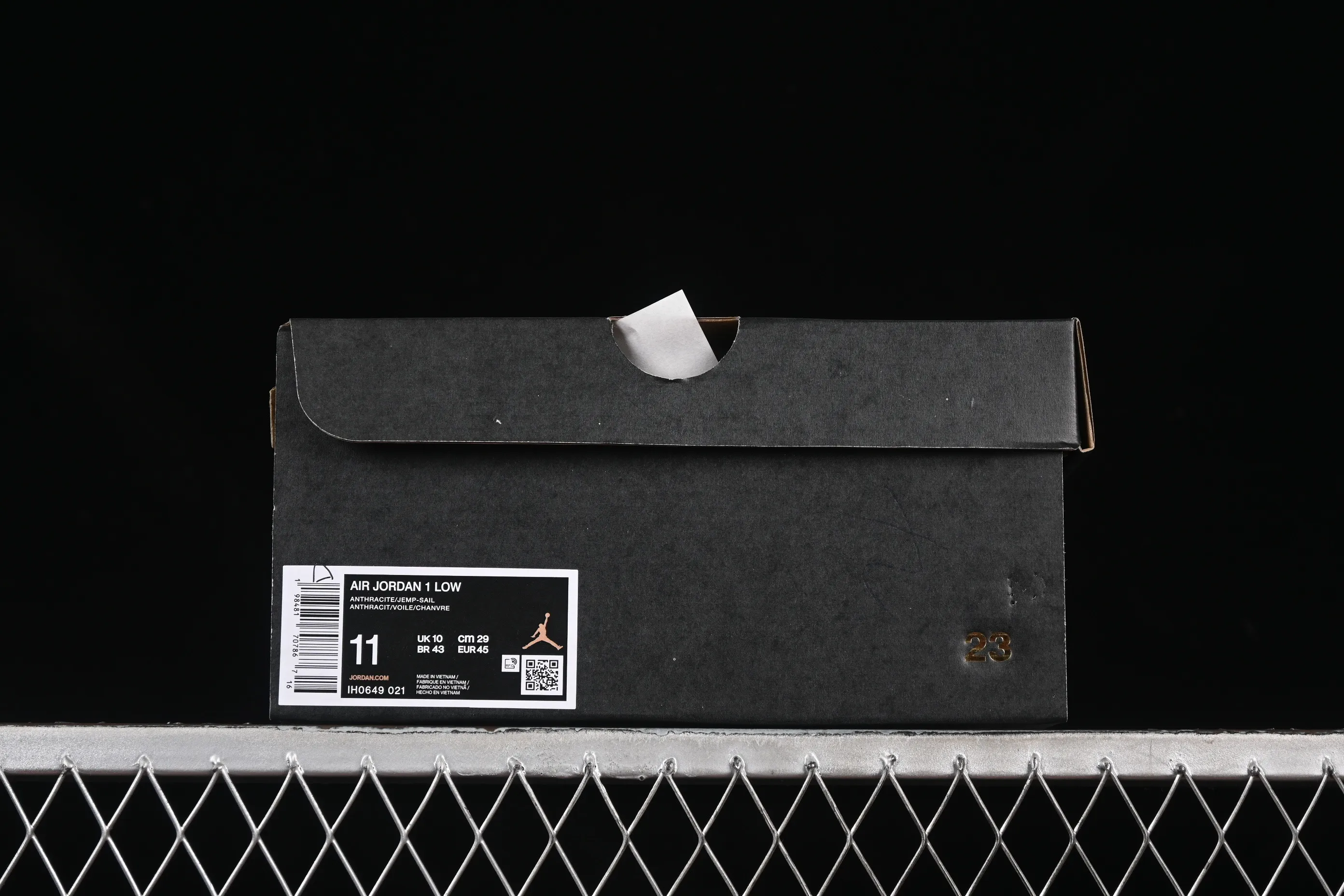 All categories Air Jordan Jordan series basketball shoes Air Jordan 1 Low Air Jordan 1 Low AJ1 Joe 1 black and white low-top cultural and leisure sports sneakers IH0649-021